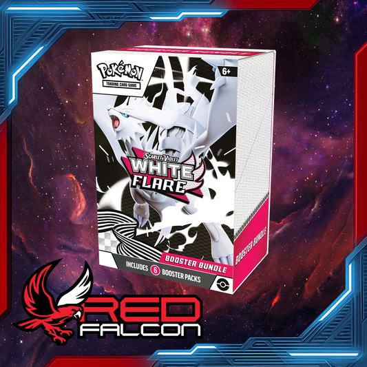 Pokémon TCG Scarlet & Violet 10.5 – White Flare Booster Bundle with 6 sealed booster packs