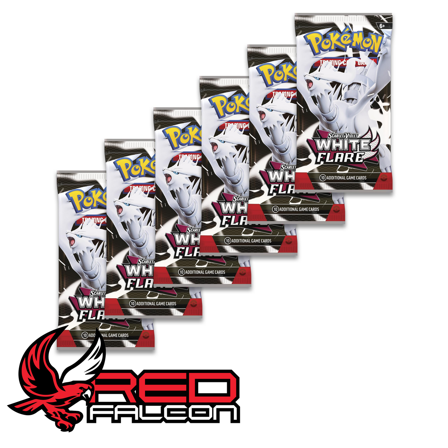 Multiple Pokemon TCG White Flare booster packs Unova expansion