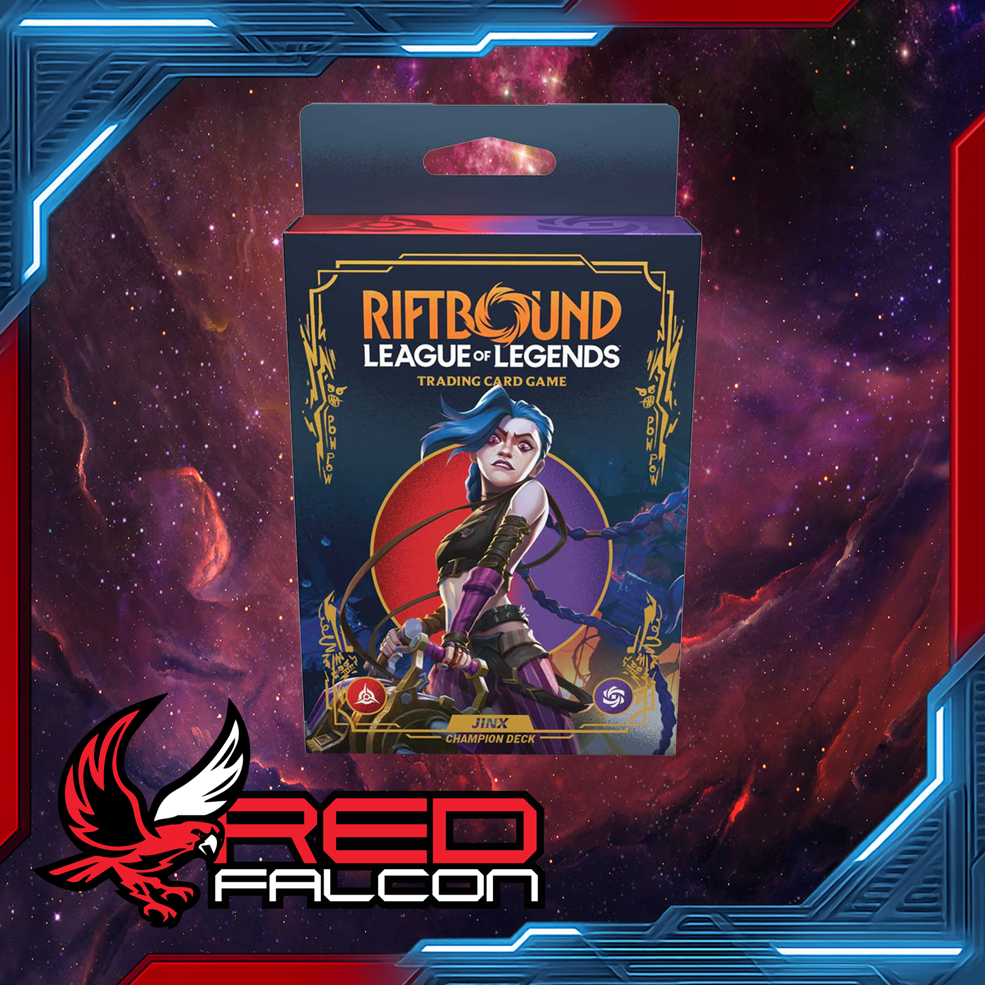 Riftbound League of Legends TCG Set 1 Origins Champion Deck – Jinx Loose Cannon