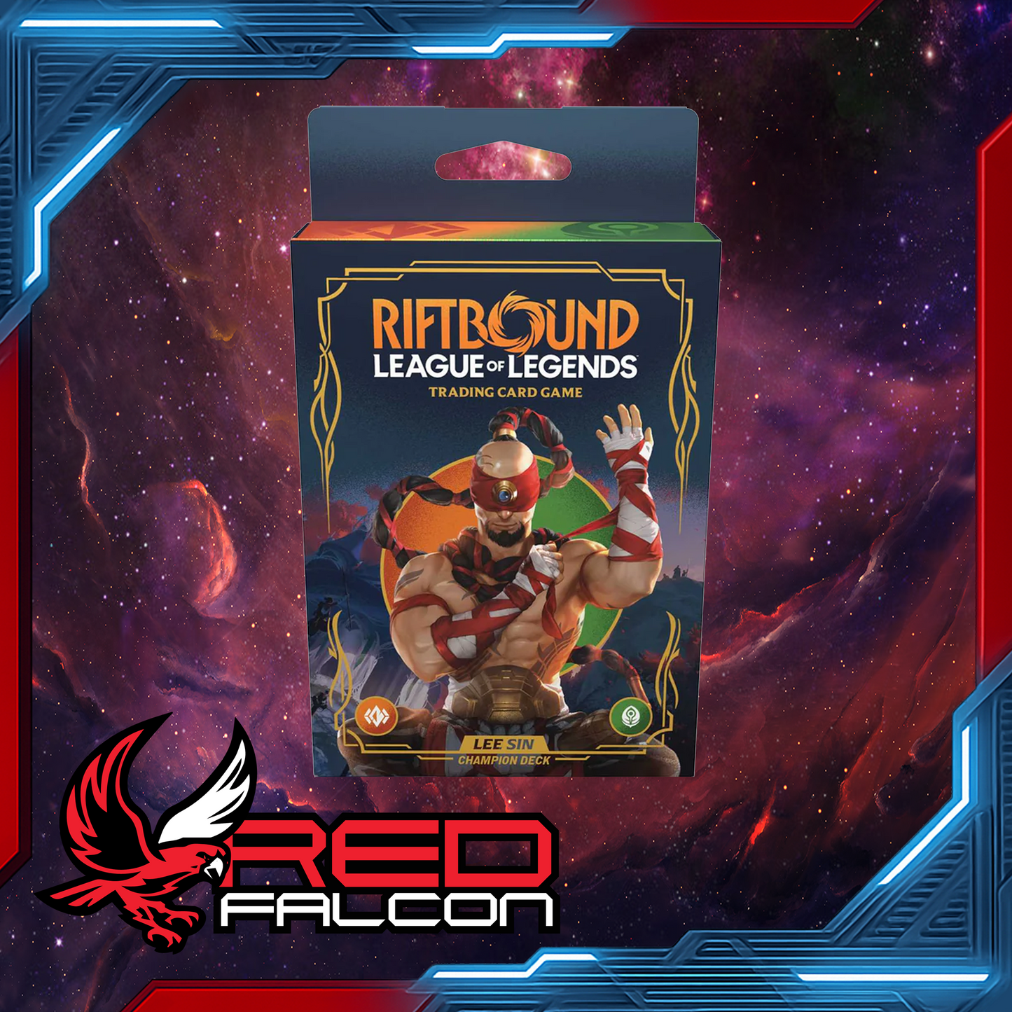 Riftbound League of Legends TCG Set 1 Origins Champion Deck – Lee Sin Blind Monk