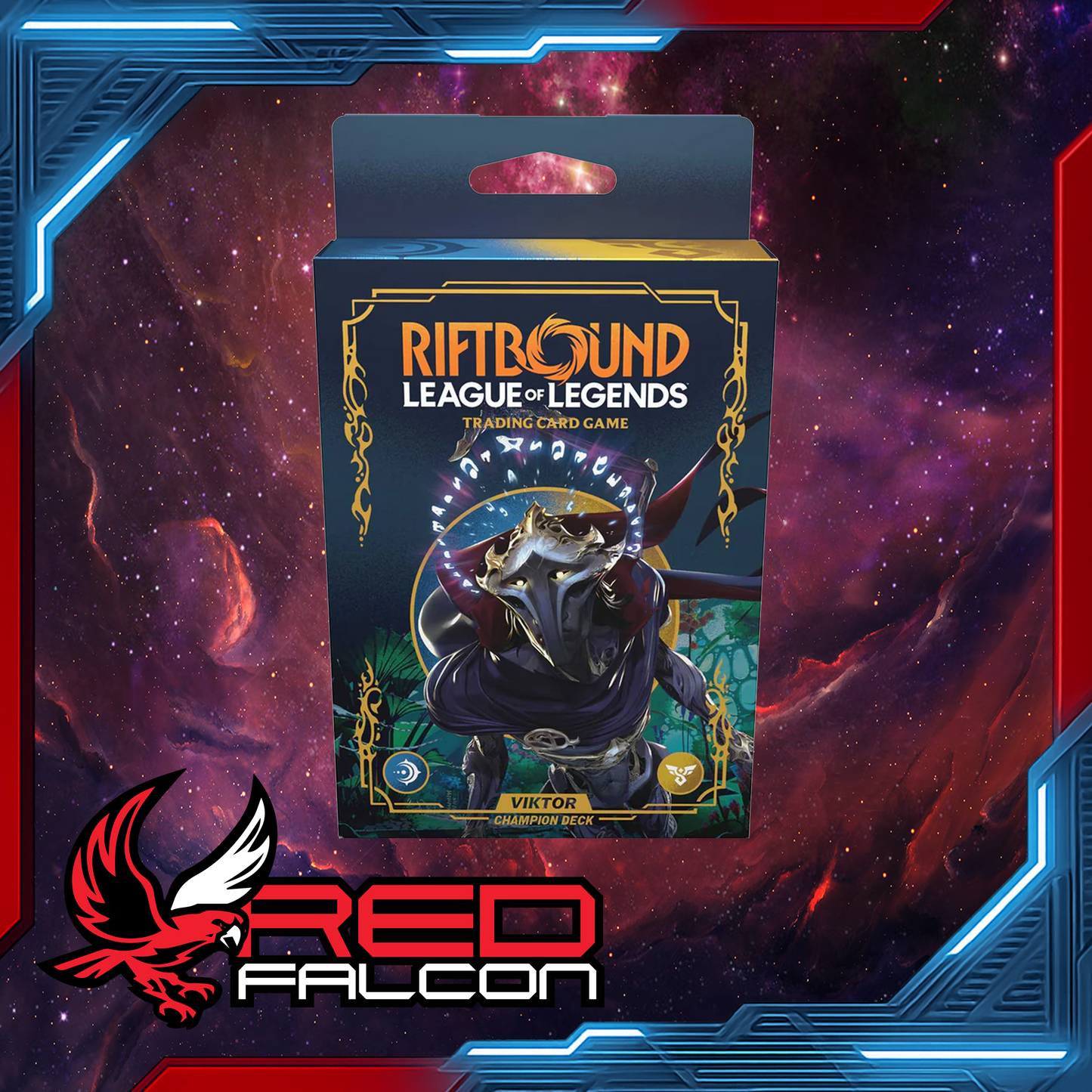 Riftbound League of Legends TCG Set 1 Origins Champion Deck – Viktor Machine Herald