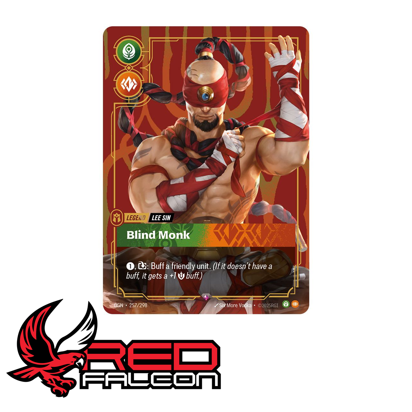 Riftbound Lee Sin deck builder promo card Origins set