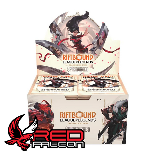 Riftbound Spiritforged League of Legends TCG booster box front view