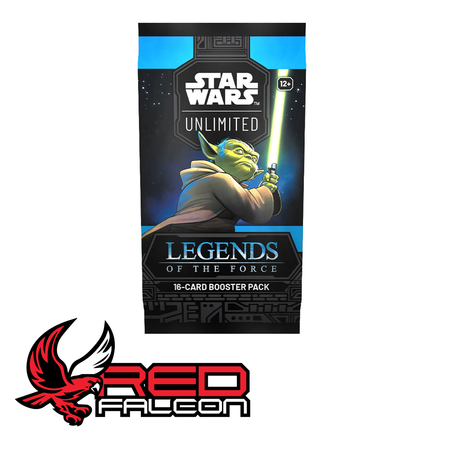 Star Wars: Unlimited Legends of the Force booster pack featuring Jedi Grand Master Yoda.