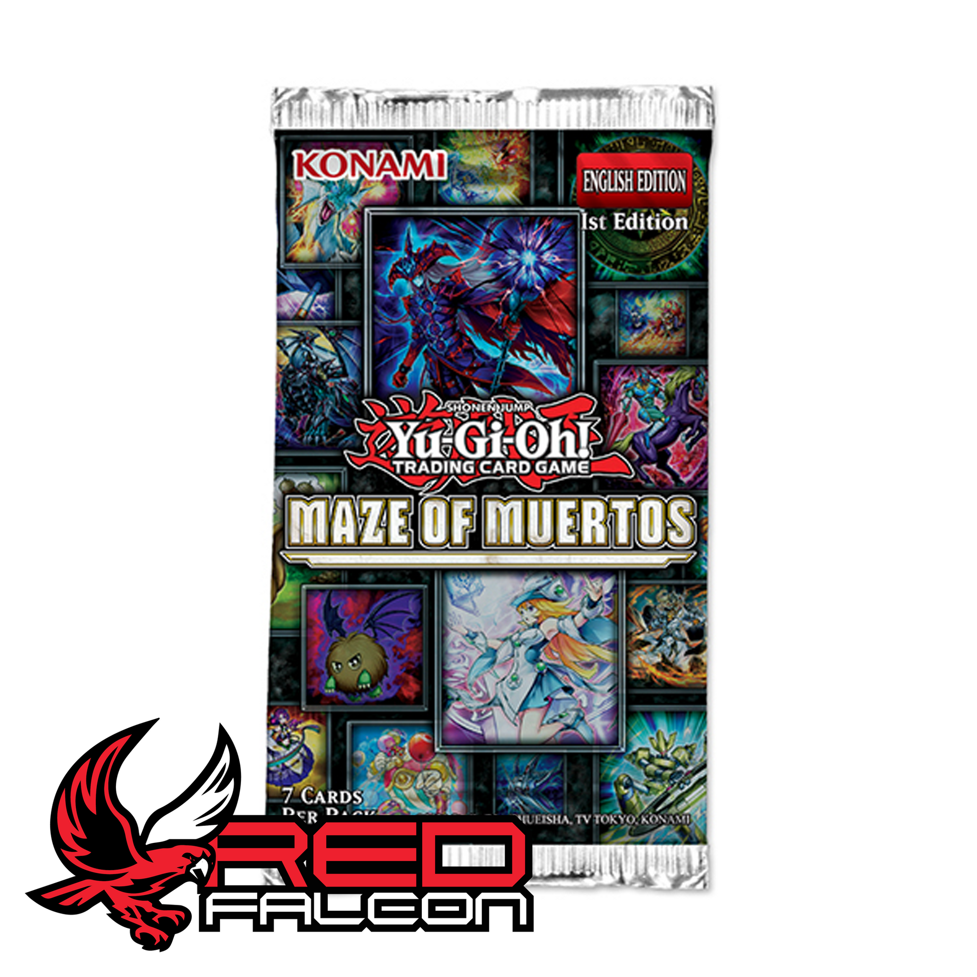 Yu-Gi-Oh! Maze of Muertos booster pack artwork 1